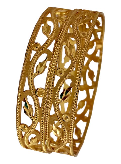 Gold Plated Bangles